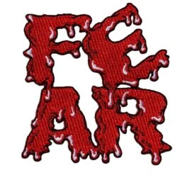 Fear Square Red Patch