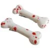 Mini Bone Hair Slides Blood Splattered 2 Mini Bone Hair Slides Blood Splattered -Kreepsville Clothing Store 522 Image1