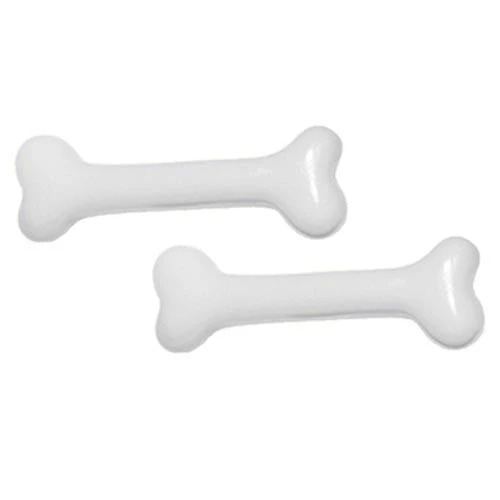 Mini Bone Hair Slides White 2 Mini Bone Hair Slides White