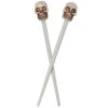 Skull Collection White Hair Sticks -Kreepsville Clothing Store 679 Image1
