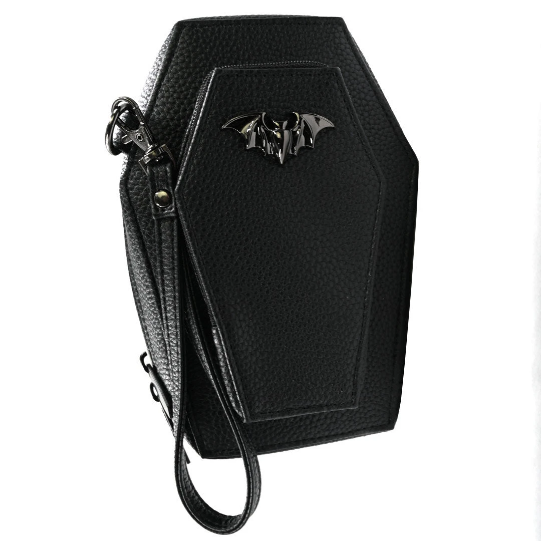 Coffin Mini Crossbody Bat Purse 6 Coffin Mini Crossbody Bat Purse - Image 4
