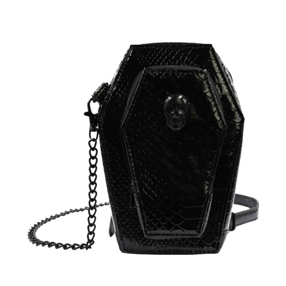 Coffin Mini Crossbody Skull Purse 3 Coffin Mini Crossbody Skull Purse