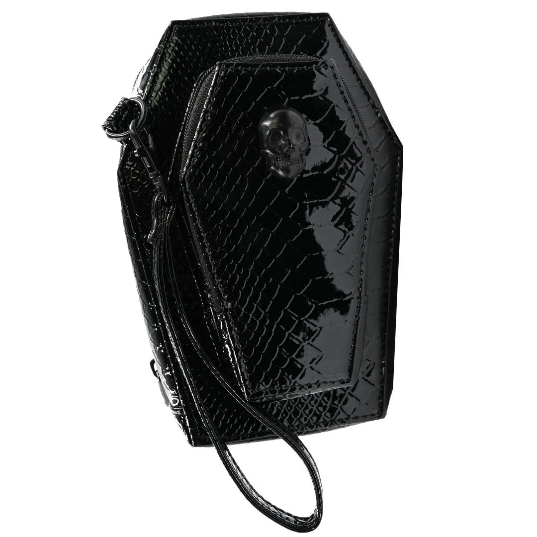 Coffin Mini Crossbody Skull Purse 6 Coffin Mini Crossbody Skull Purse - Image 4