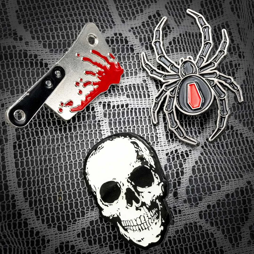 Black Widow Spider Enamel Pin 7 Black Widow Spider Enamel Pin - Image 5