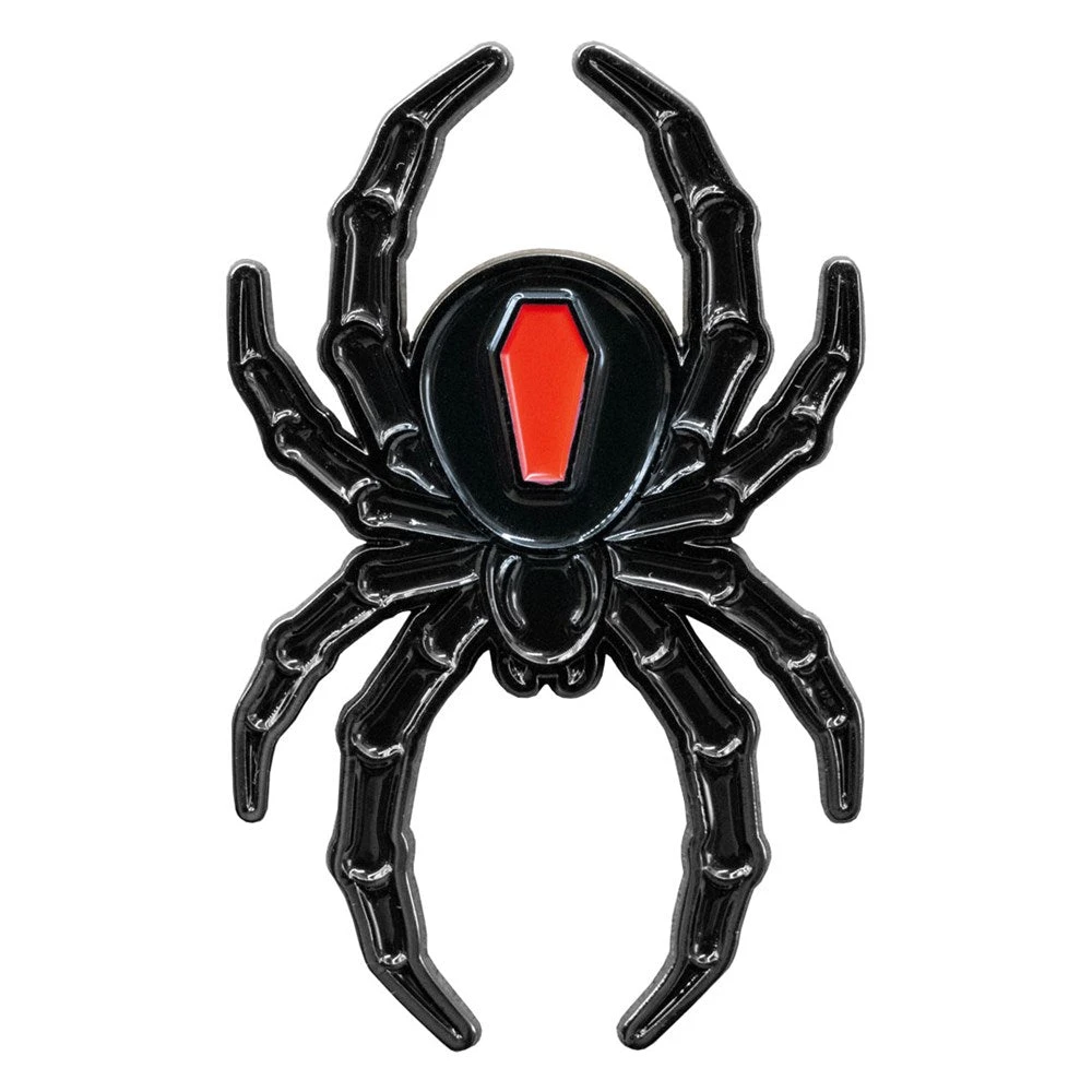 Black Widow Spider Enamel Pin 3 Black Widow Spider Enamel Pin