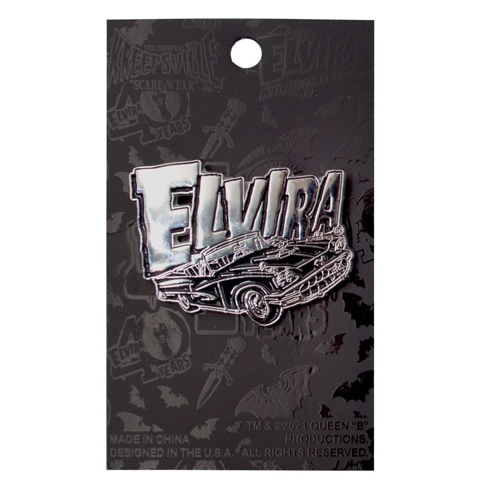 Elvira Macabre Mobile Enamel Pin 4 Elvira Macabre Mobile Enamel Pin - Image 2