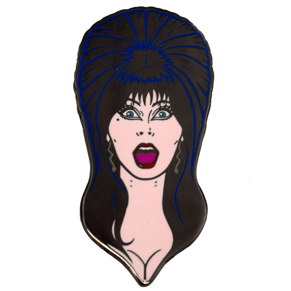 Elvira Pop Icon Enamel Pin 3 Elvira Pop Icon Enamel Pin