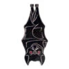 Hanging Bat Glitter Enamel Pin 2 Hanging Bat Glitter Enamel Pin -Kreepsville Clothing Store BEHBG