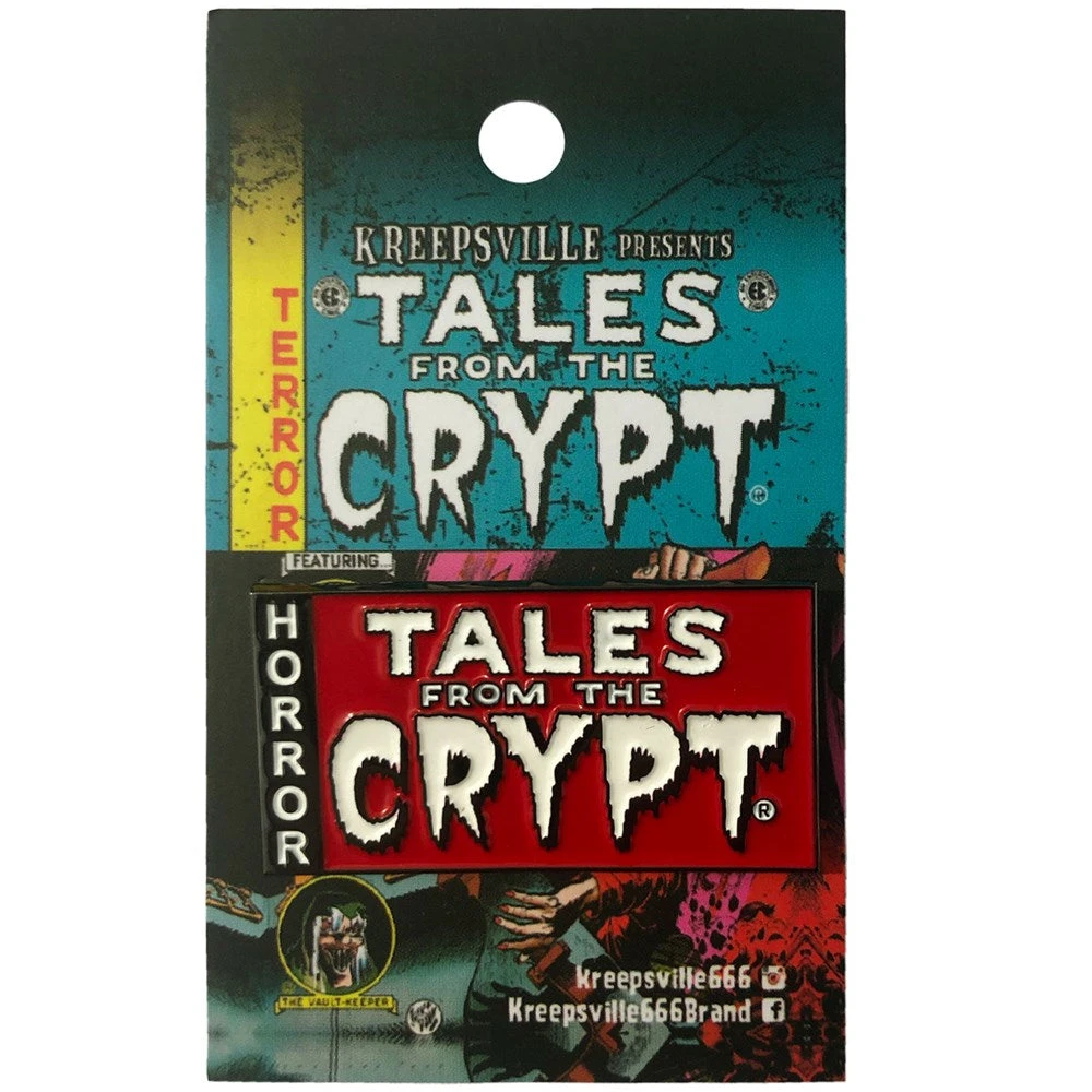 Tales From The Crypt Logo Enamel Pin Badge 5 Tales From The Crypt Logo Enamel Pin Badge - Image 3