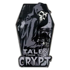 Tales From The Crypt Reaper Coffin Enamel Pin