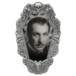 Vincent Price Gothic Frame Enamel Pin