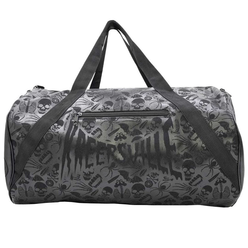 Skull Black Barrel Bag 5 Skull Black Barrel Bag - Image 3