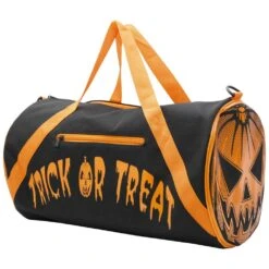 Pumpkin Trick Or Treat Barrel Bag 9 Pumpkin Trick Or Treat Barrel Bag -Kreepsville Clothing Store BGBTT 2
