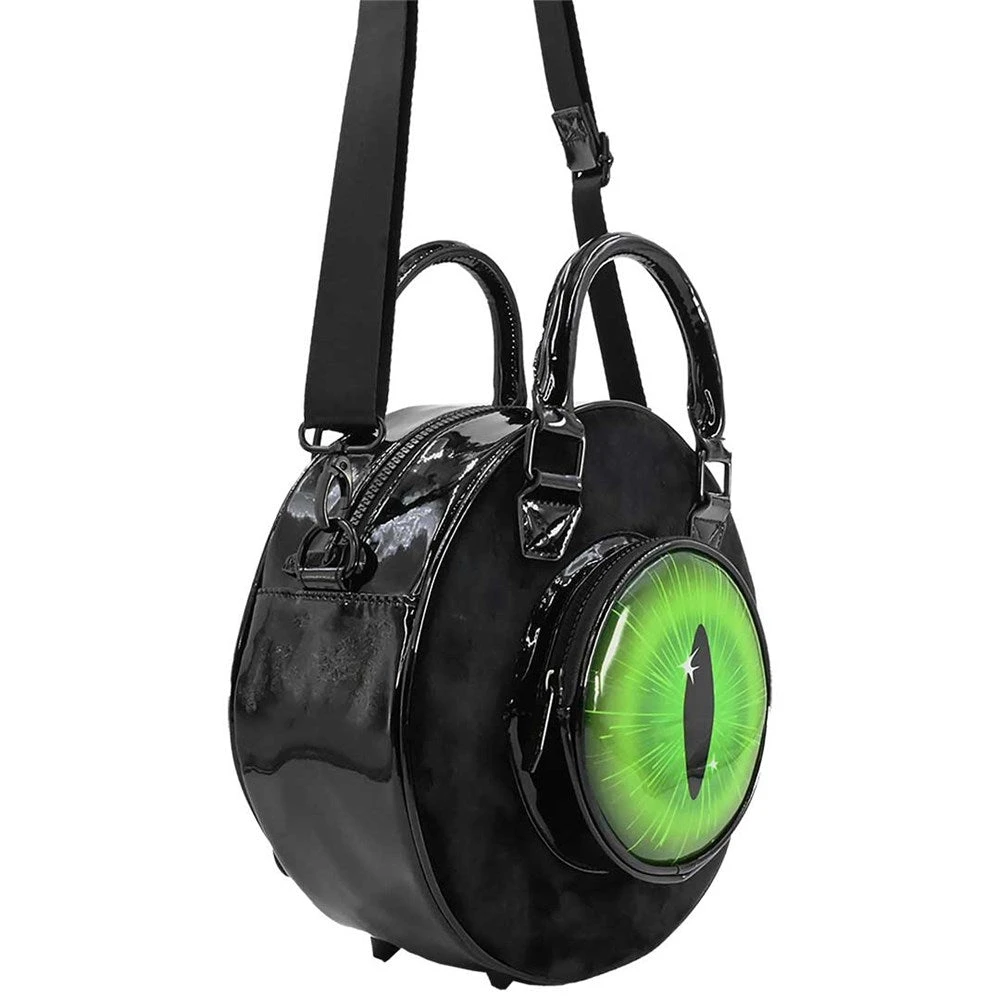 Eyeball Black Cat Backpack Purse 4 Eyeball Black Cat Backpack Purse - Image 2