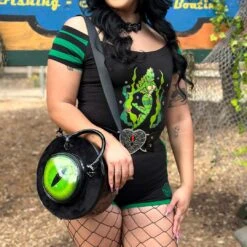 Eyeball Black Cat Backpack Purse 13 Eyeball Black Cat Backpack Purse -Kreepsville Clothing Store BGCEB 6