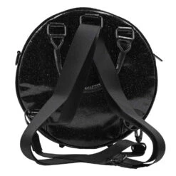 Eyeball Black Glitter Backpack Purse -Kreepsville Clothing Store BGEBBG 3