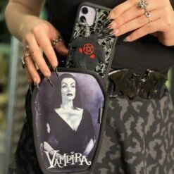 Vampira Plan 9 Coffin Clip Pouch -Kreepsville Clothing Store BGVP9CCP 4