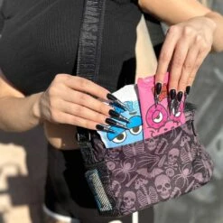 Death Repeat Coffin Insulated Lunch Bag 12 Death Repeat Coffin Insulated Lunch Bag -Kreepsville Clothing Store BLBCDR 5