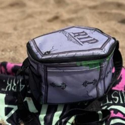 Spooky Rip Coffin Insulated Lunch Bag 12 Spooky Rip Coffin Insulated Lunch Bag -Kreepsville Clothing Store BLBCSR 5