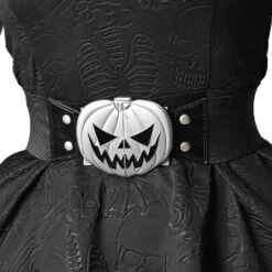 Elastic Waist Belt Trick Or Treat Pumpkin Black -Kreepsville Clothing Store BTWTTPB 3 77c57631 b43d 4d6b badb 06f13228d376