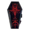 Kreepsville 666 Baphomet Satanic Red Glitter Coffin Compact 2 Kreepsville 666 Baphomet Satanic Red Glitter Coffin Compact -Kreepsville Clothing Store CCBSRG