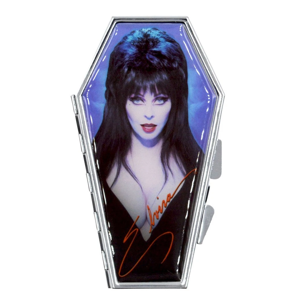 Elvira Portrait Blue Coffin Compact 3 Elvira Portrait Blue Coffin Compact