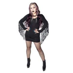Fringe Bat Attack Black Bodycon Dress -Kreepsville Clothing Store DRFBBA 3 0d6eacf8 681d 4278 9f60 f7ffa2d404db