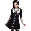 Spooky Girl Flare 3/4 Sleeve Dress 1 Spooky Girl Flare 3/4 Sleeve Dress -Kreepsville Clothing Store DRFLSPG cbfa0415 10d4 48f5 9cf1 ab13d7d50b74