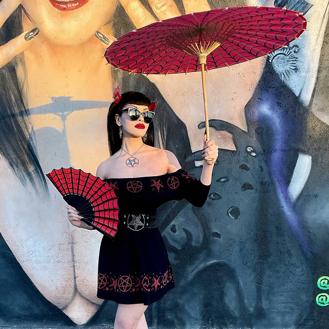 Ruffle Dress Satanic Circle 7 Ruffle Dress Satanic Circle - Image 5