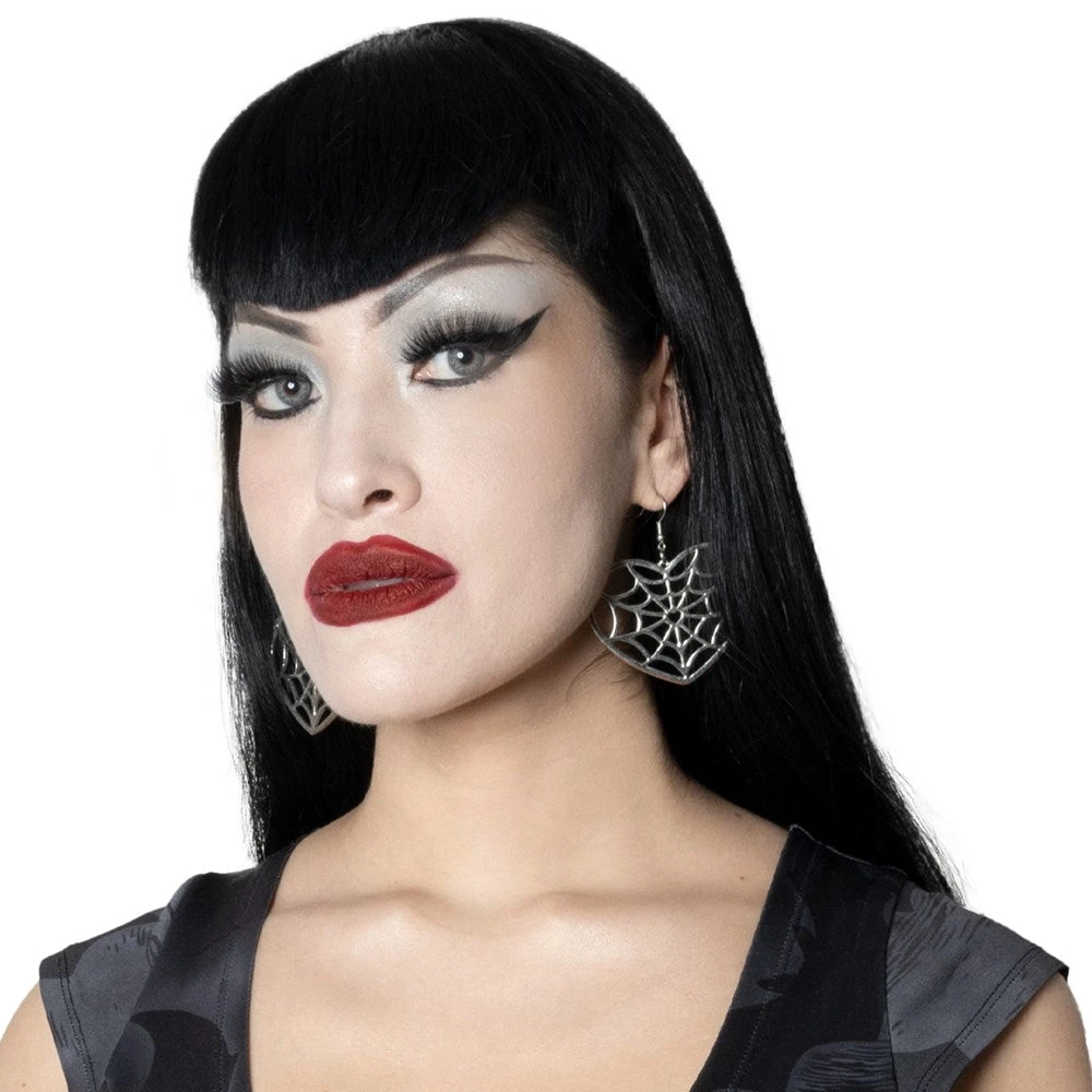 Web Heart Earring 4 Web Heart Earring - Image 2