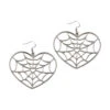 Web Heart Earring -Kreepsville Clothing Store EWHS 3f3c1d61 7511 48a4 8b87 942d06eded78