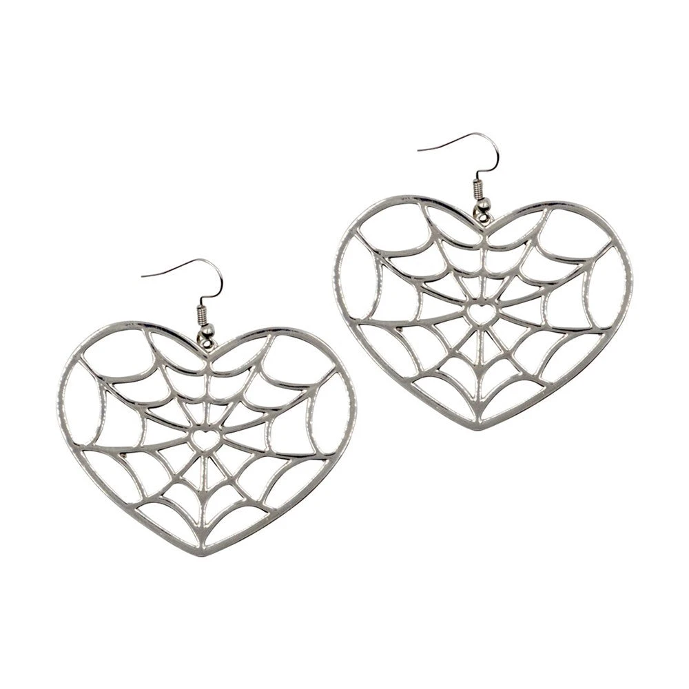 Web Heart Earring 3 Web Heart Earring