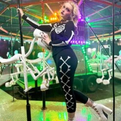 Skeleton Ribcage Bones Cardigan 11 Skeleton Ribcage Bones Cardigan -Kreepsville Clothing Store GCBBW 5