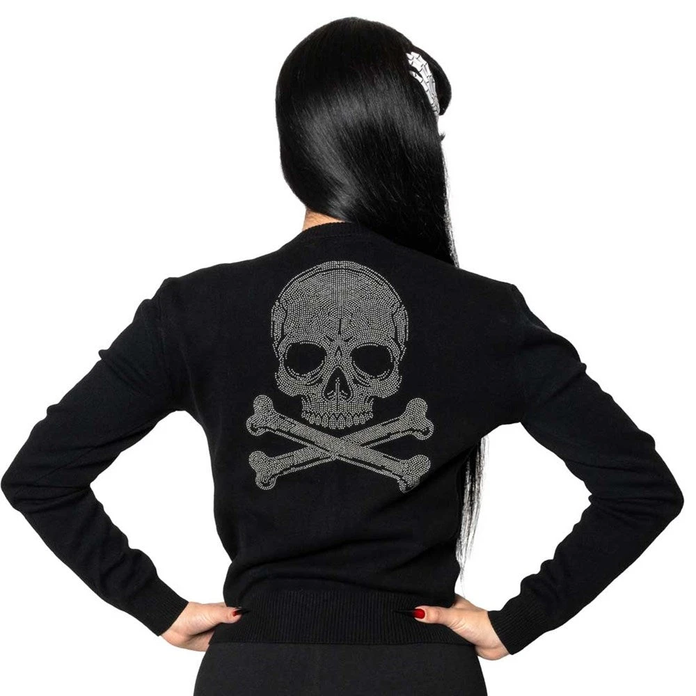 Skull Studded Cardigan 4 Skull Studded Cardigan - Image 2