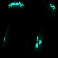 Spooky Ghost Glow Flare Leggings -Kreepsville Clothing Store GFLSG 3