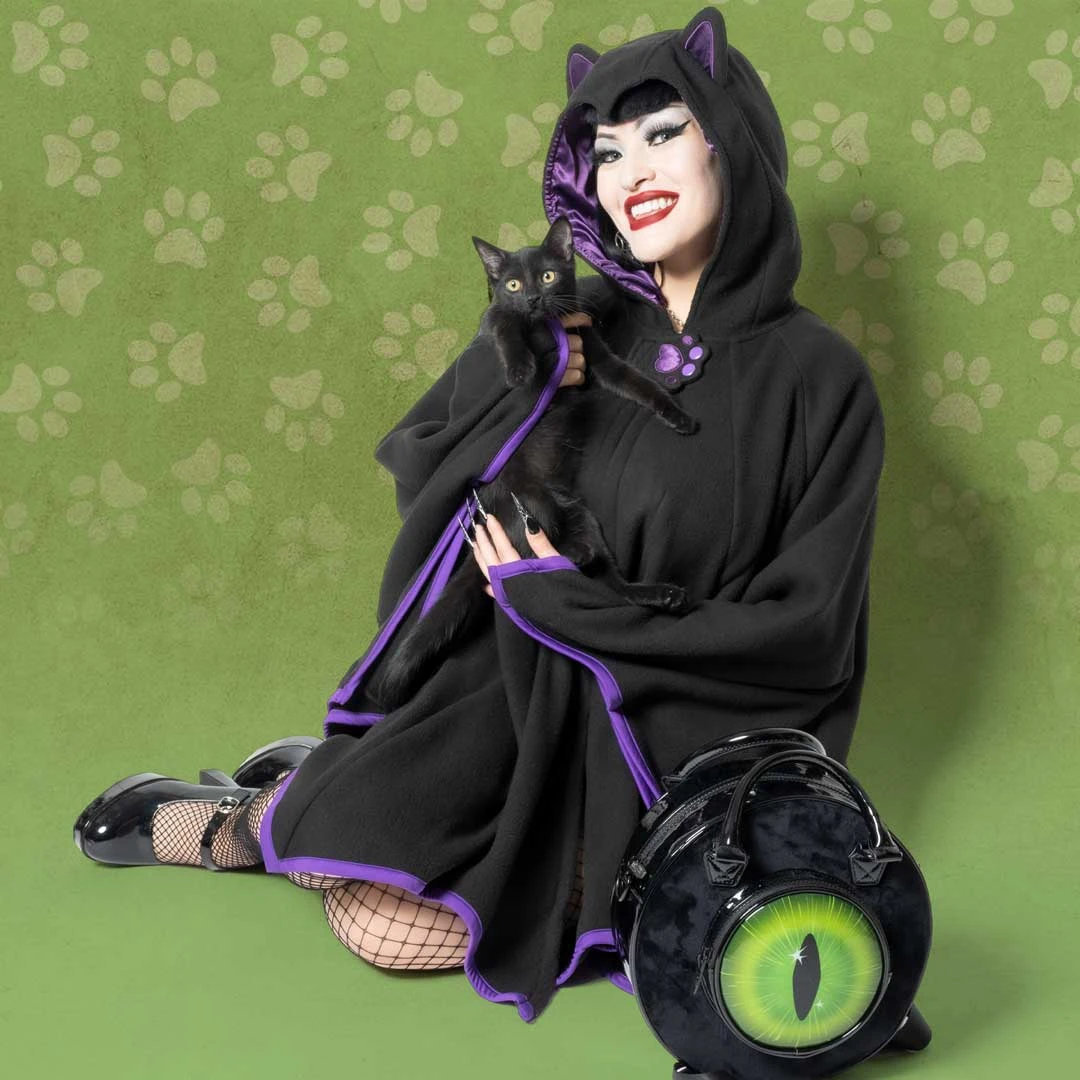 Black Cat Web Cape 7 Black Cat Web Cape - Image 5