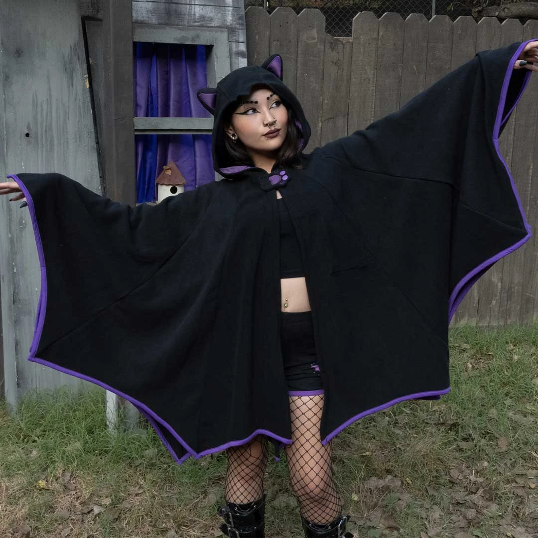 Black Cat Web Cape 8 Black Cat Web Cape - Image 6