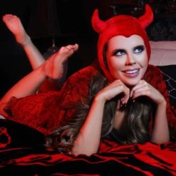 Devil Red Horror Hood 12 Devil Red Horror Hood -Kreepsville Clothing Store GHHDR 5 92197842 8cc3 4c5c 8506 7786ed843c0c