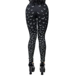 Bat Repeat Gradient Leggings -Kreepsville Clothing Store GLBRG 3 25488f29 9f2a 4643 a0b8 47275a212968