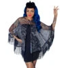 Bat Mesh Cape 1 Bat Mesh Cape -Kreepsville Clothing Store GPCBR