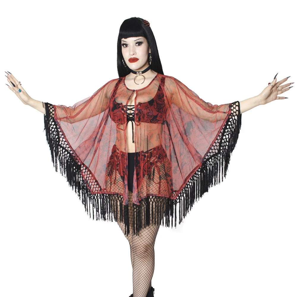 Devil Disguise Mesh Cape 3 Devil Disguise Mesh Cape