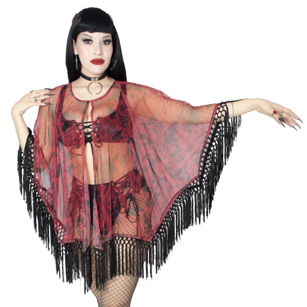 Devil Disguise Mesh Cape 4 Devil Disguise Mesh Cape - Image 2