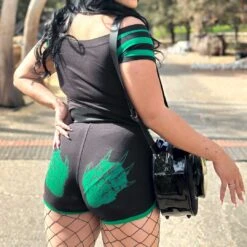 Creature Hand Womens Booty Shorts 12 Creature Hand Womens Booty Shorts -Kreepsville Clothing Store GRSCH 5