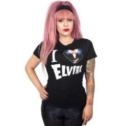 Elvira I Heart Womens Tee -Kreepsville Clothing Store GTEIHE 3