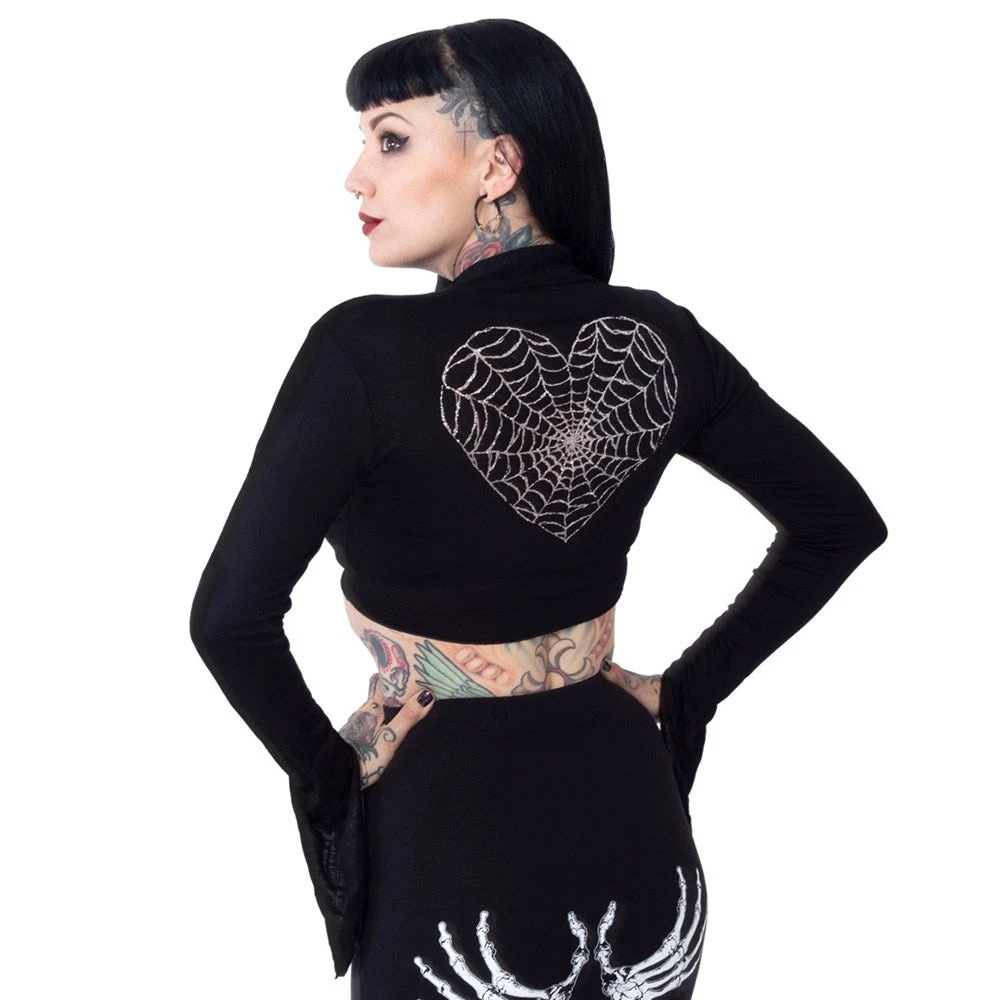 Web Heart Tie Top 3 Web Heart Tie Top