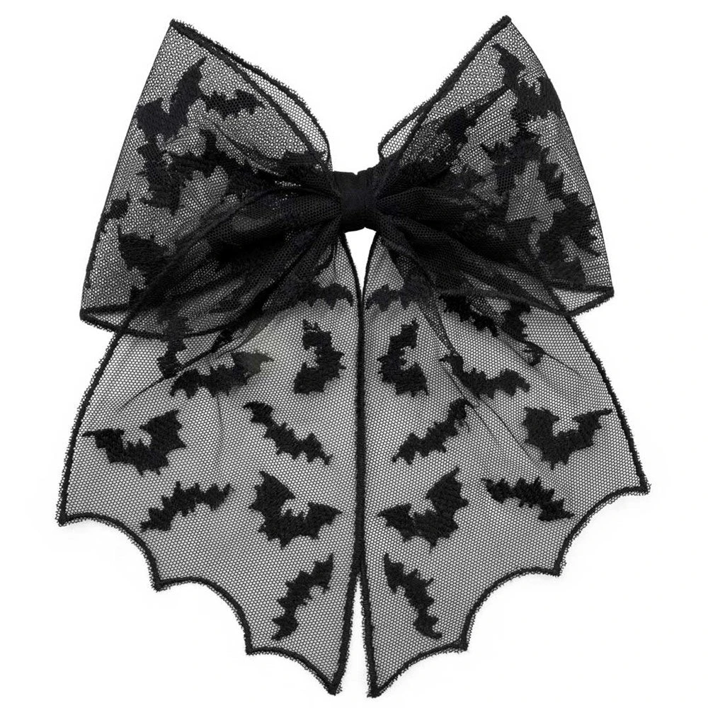 Bat Lace Hair Bow 3 Bat Lace Hair Bow