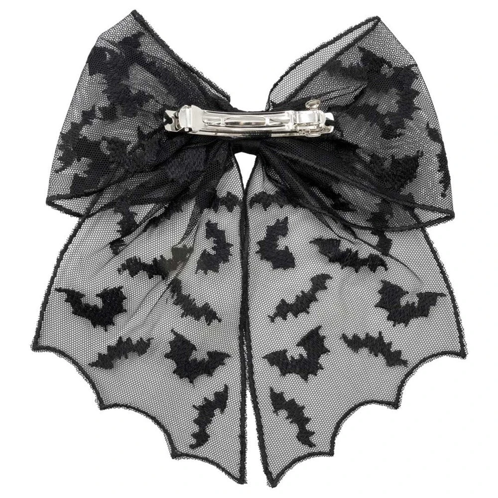 Bat Lace Hair Bow 4 Bat Lace Hair Bow - Image 2