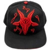 Satanic Goathead Baseball Hat -Kreepsville Clothing Store HBSGHR