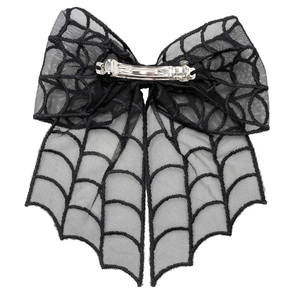Spiderweb Lace Hair Bow 4 Spiderweb Lace Hair Bow - Image 2