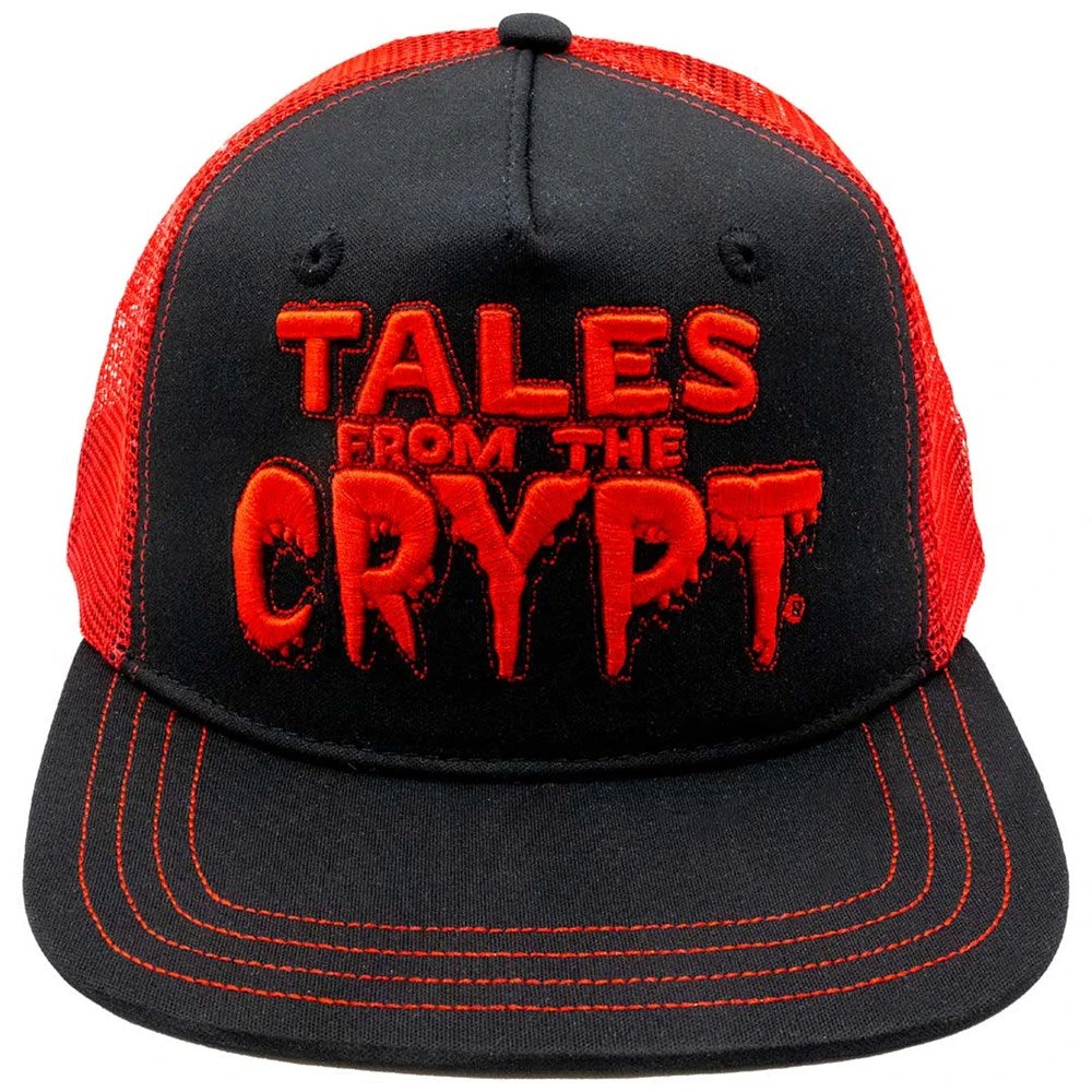 Tales From The Crypt Red Trucker Hat 3 Tales From The Crypt Red Trucker Hat